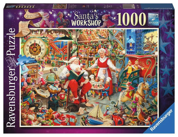 Santa Workshop Jigsaw Puzzle - The Toy Room - Jigsaw Puzzle