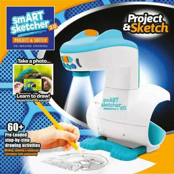 explorer drawing activities and take a photo with Project & sketch 