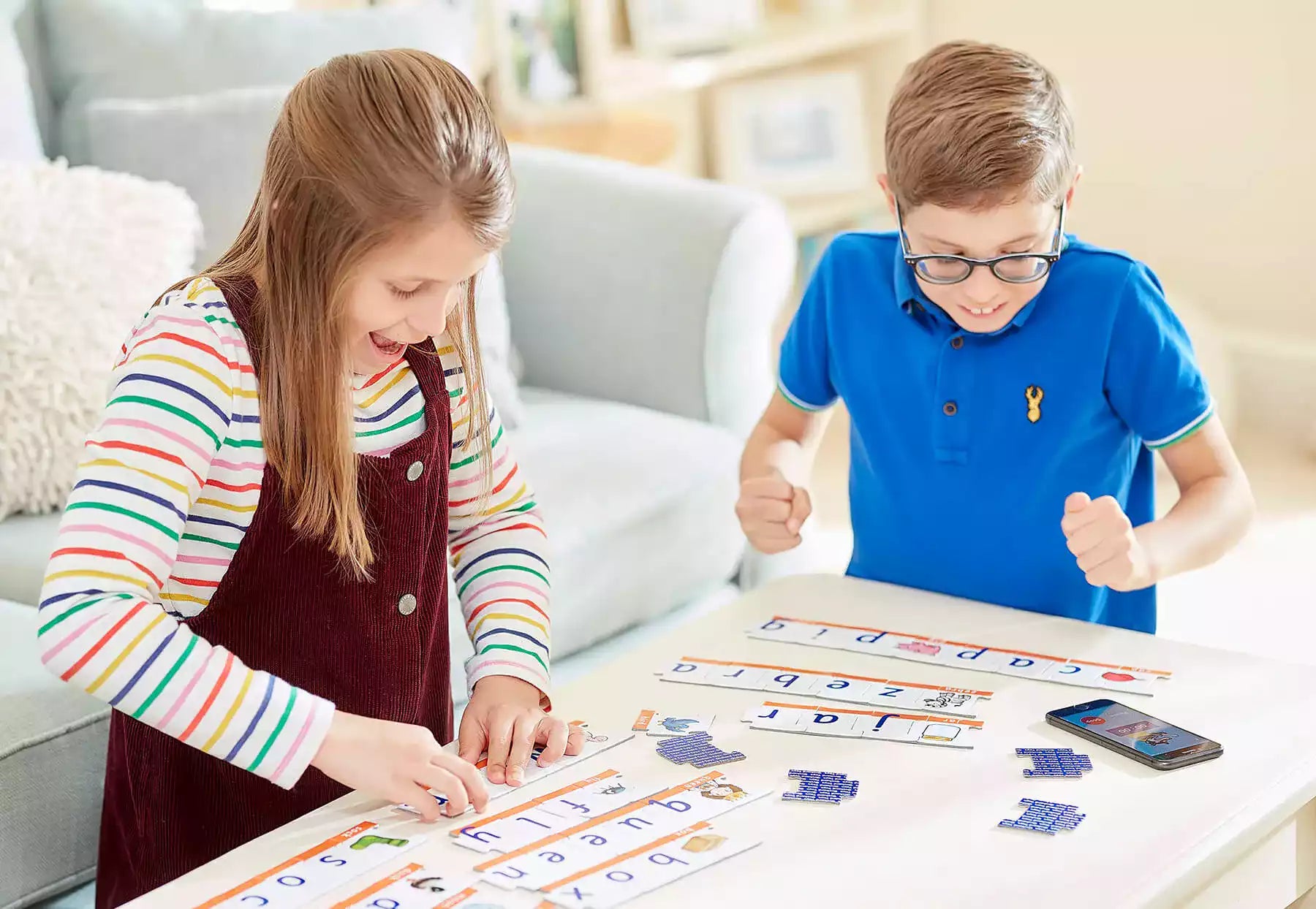 Children enjoying playing with Speed Spelling