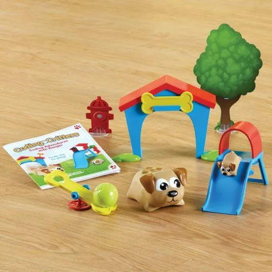 contents of coding critters pet playset from learning resources toys