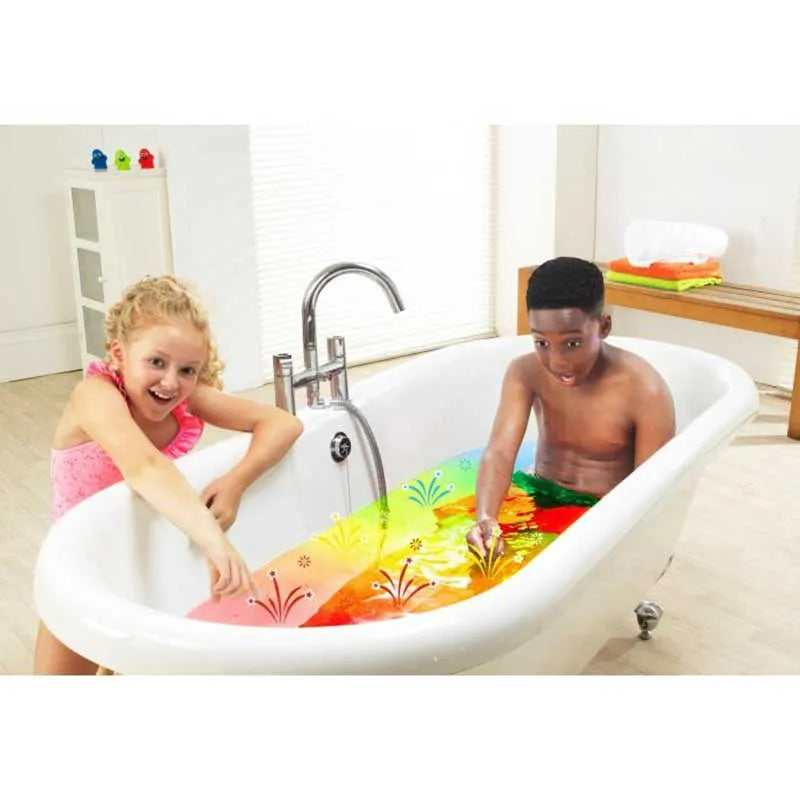 sensory play with crackle baff - kids playing with crakle baff colours - shop zimpli toys at The Toy Room 