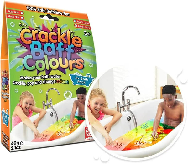 Fun bath time for children with Crackle Baff - Zimpli kids - Shop crackle baff from zimpli kids at The Toy Room