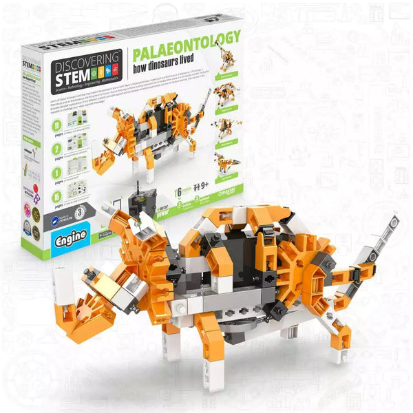 Engino stem kits - dinosaur toys - engineering toys