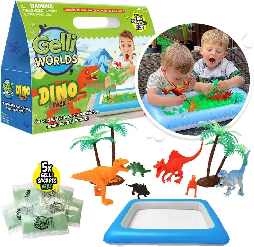 Activity kit for children - Gelli worlds Dinosaur - shop Zimpli toys