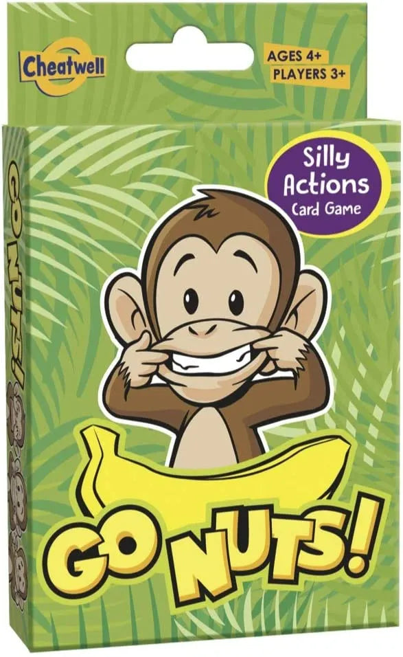 go nuts card game - cheatwell games - brainteasers - card games