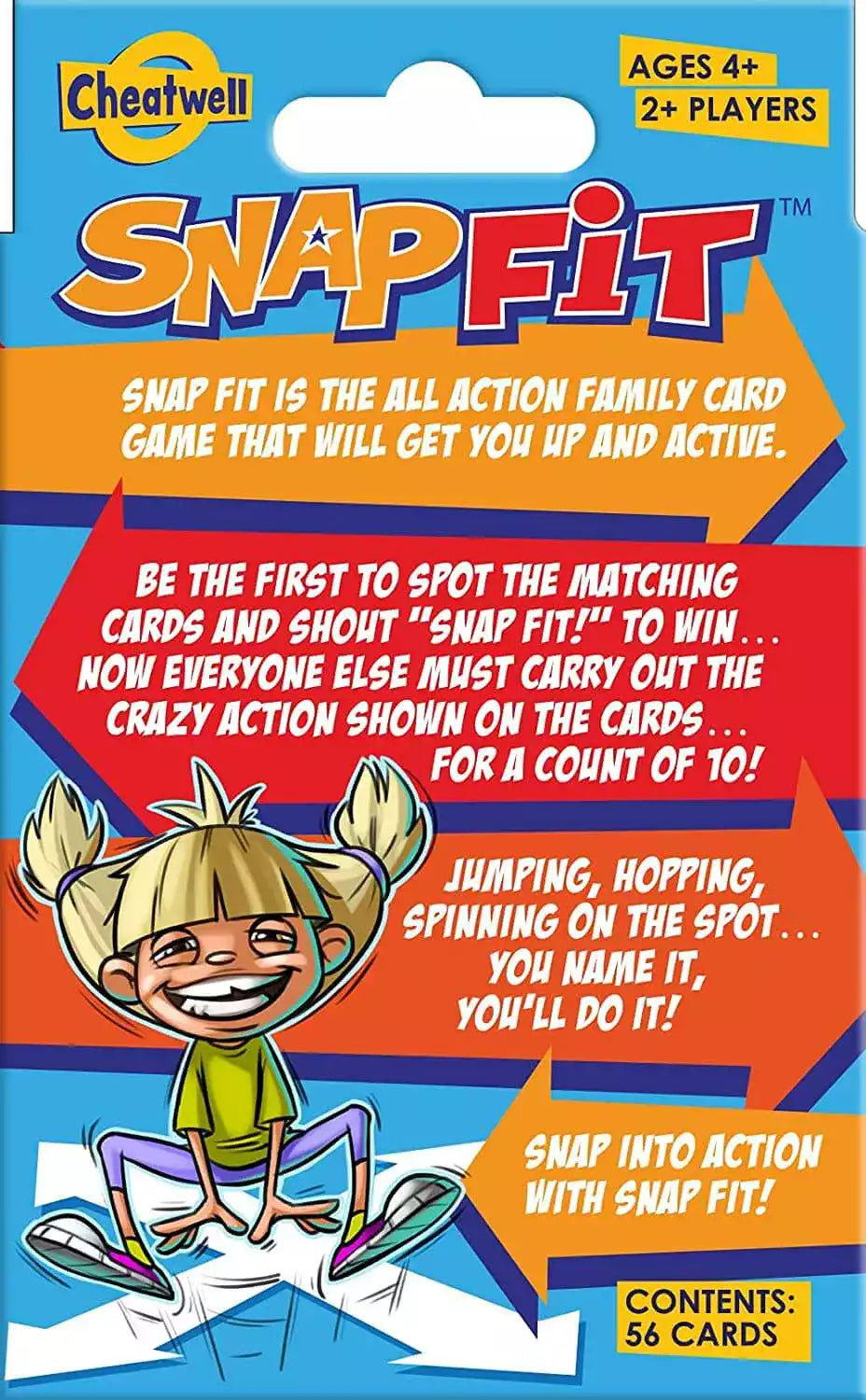 shop snap fit card game for children from cheatwell games