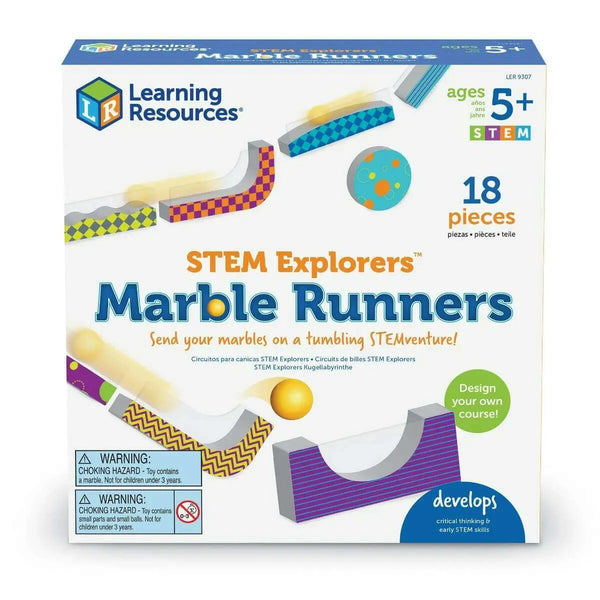 Interactive toy for kids - Stem Explorers Marble Runners - Learning Resources