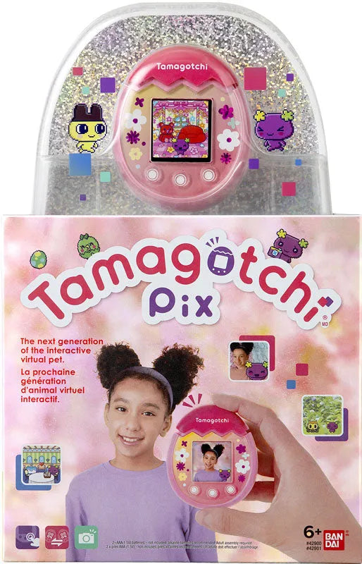 Tamagotchi Pix Pink - Pink tamagotchi toy - tamagotchi toy for exploration