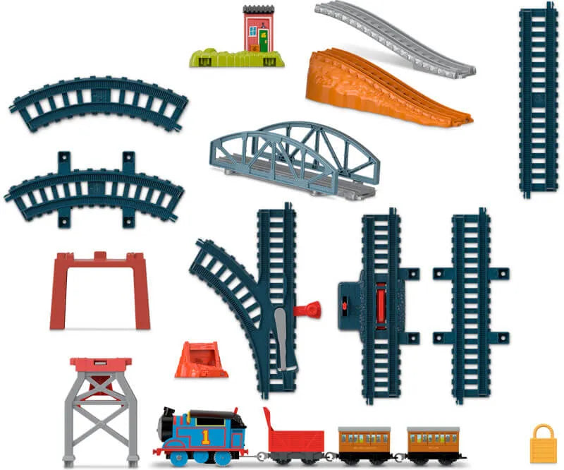 contents of package pickup set - thomas & friends - motorised thomas