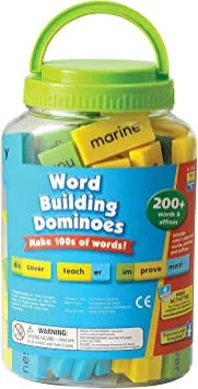 learning resources toys - word building dominoes - literacy toys for children
