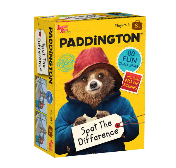 Puzzles & Board game for kids - Paddington Bear - spot the difference game