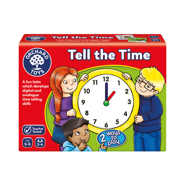 Tell the time - Orchard Toys - Number toys