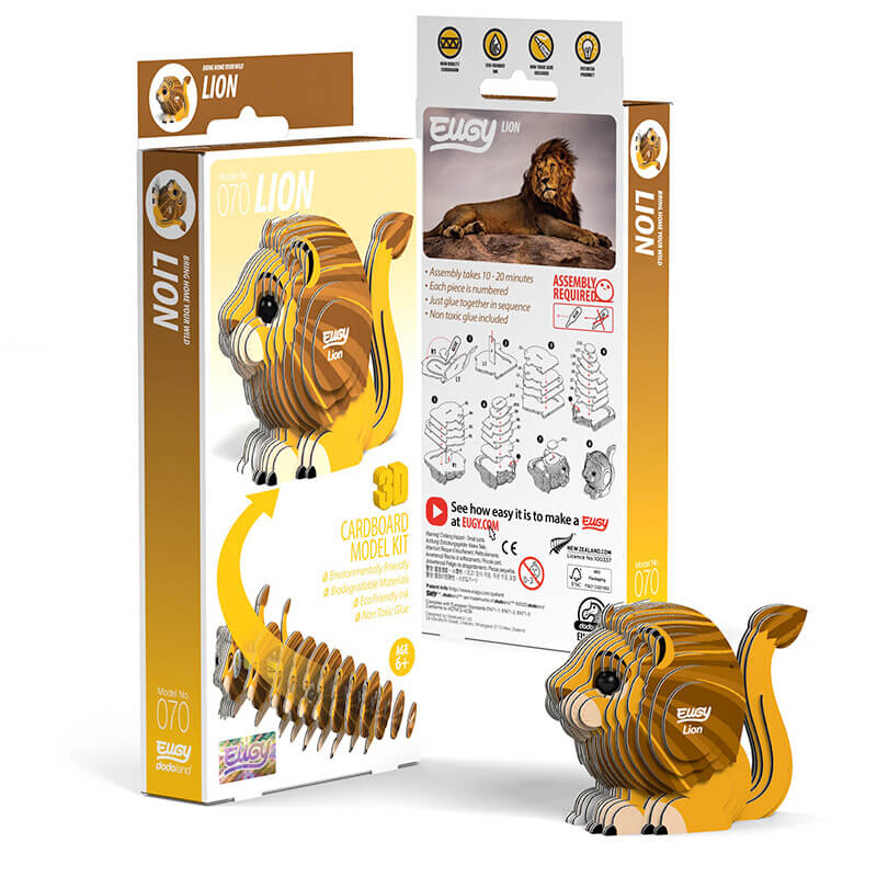 Eugy Lion - eugy animals - 3D toys