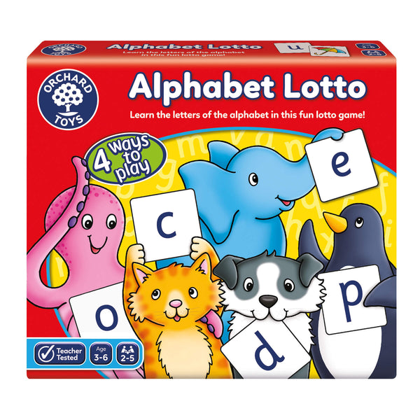 Alphabet lotto product view