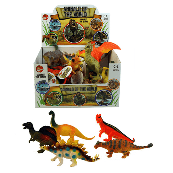 Assorted pack of Dinosaurs for pretend play