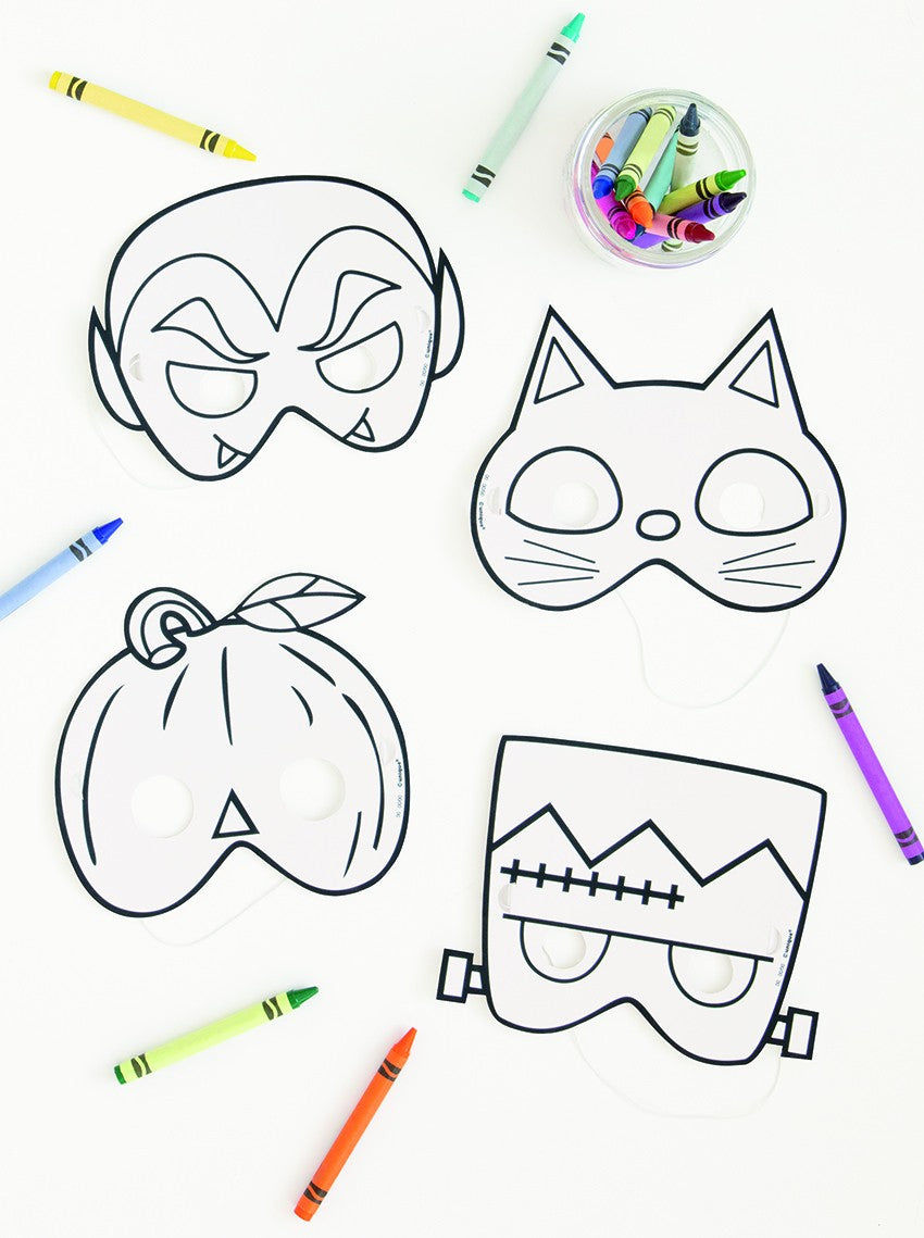 contents - color your own masks