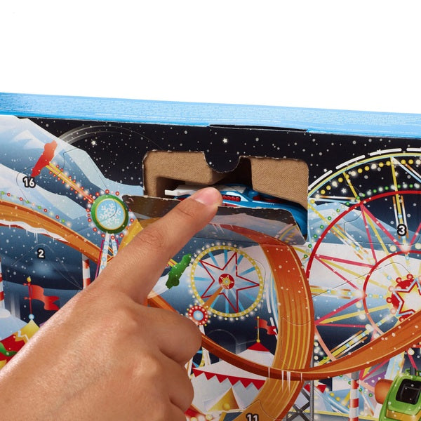 gifts inside hot wheels advent calendar