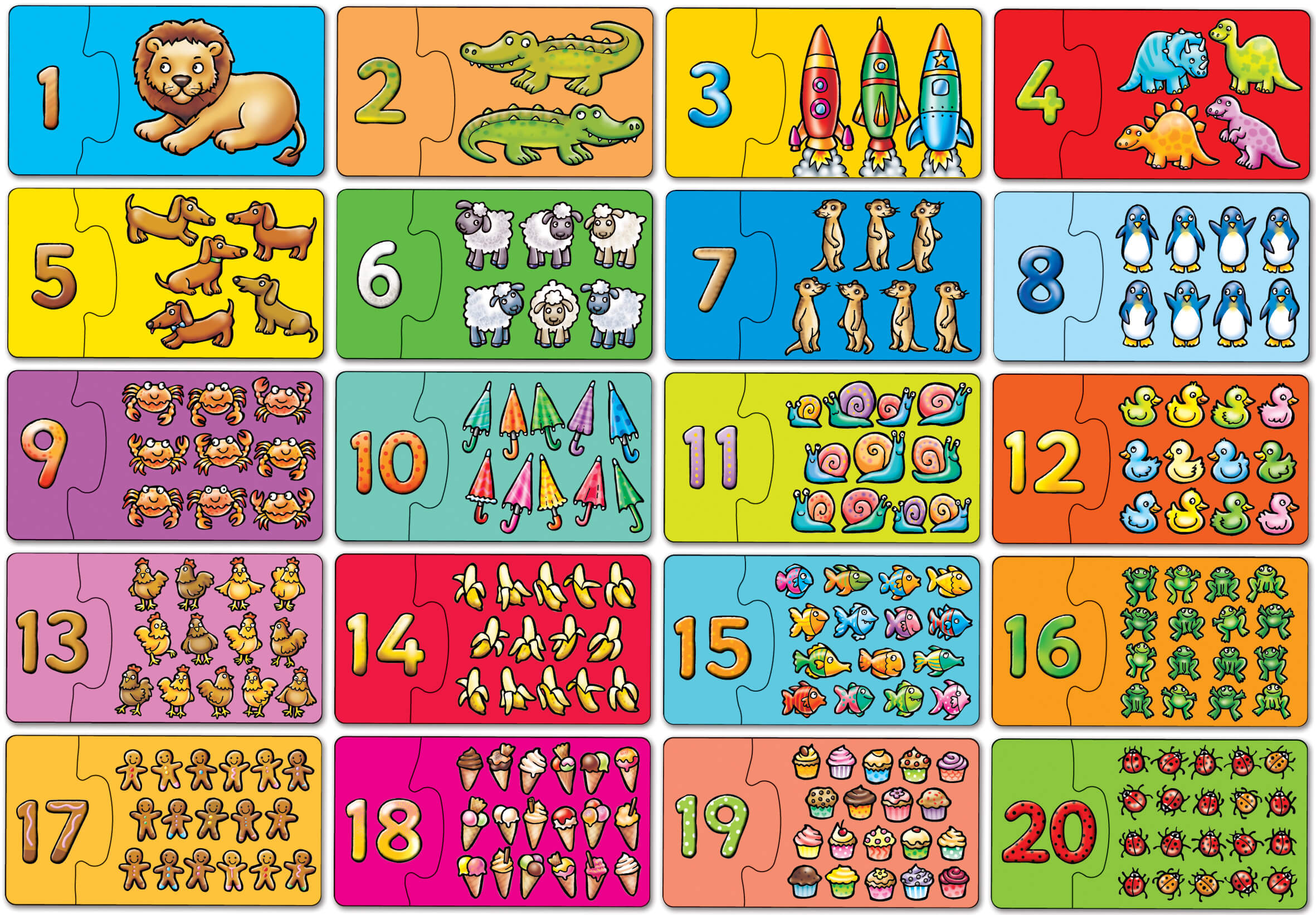 Puzzle View - Match & Count