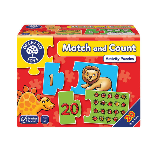Match & Count Activity Puzzle