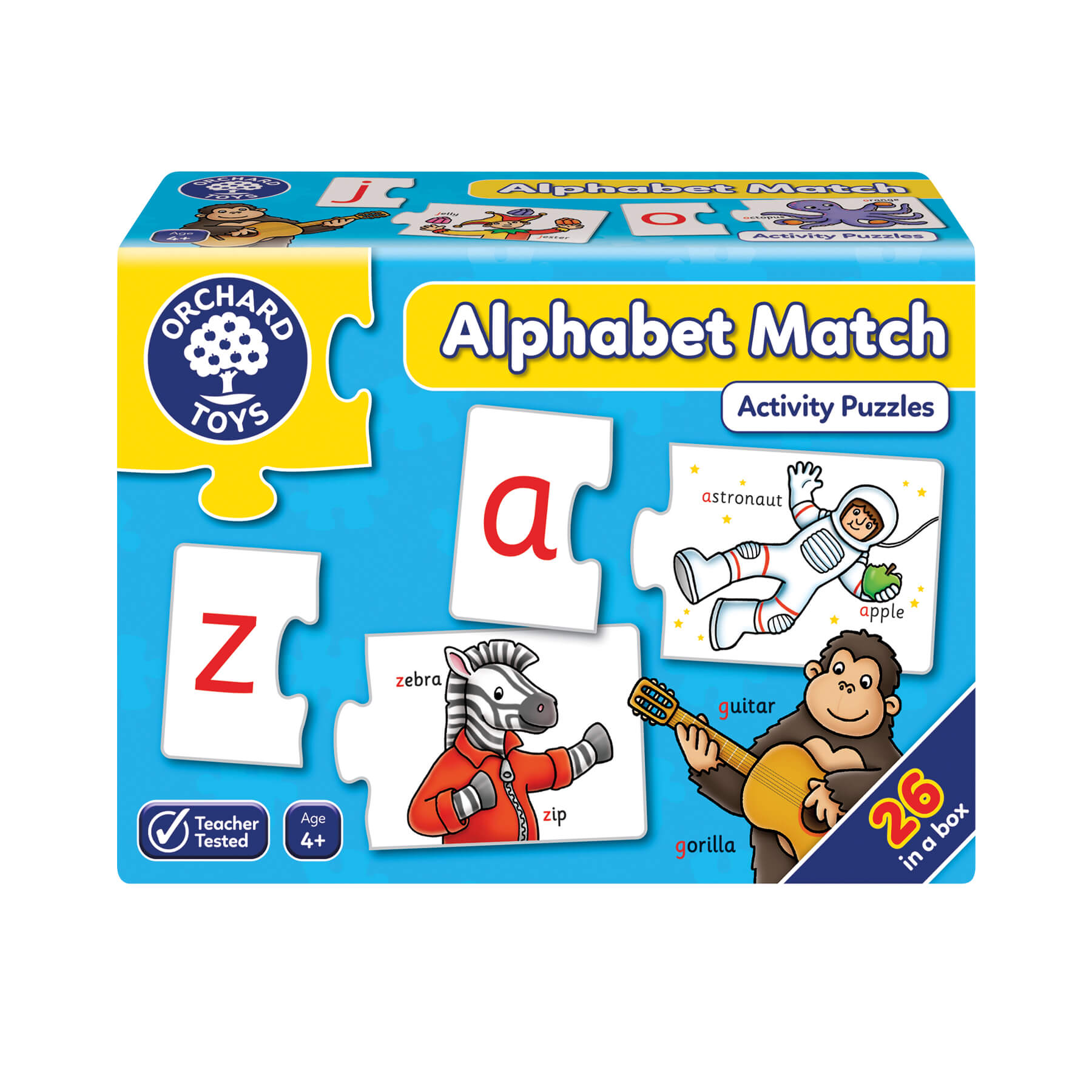 Alphabet Match Kids toys and games - jigsaw puzzles for kids