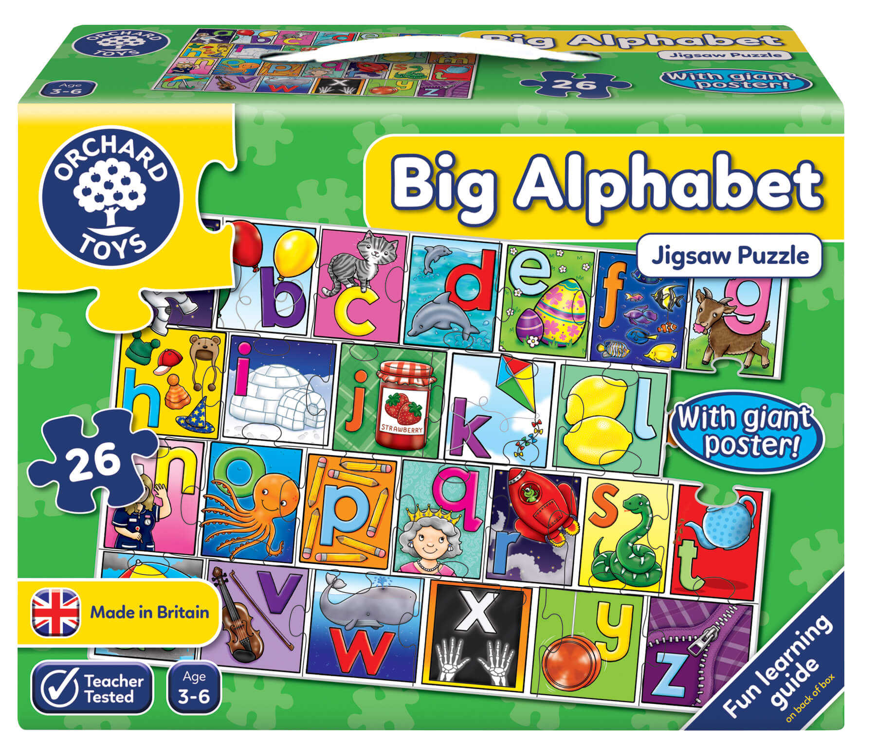 Big Alphabet Jigsaw Puzzle