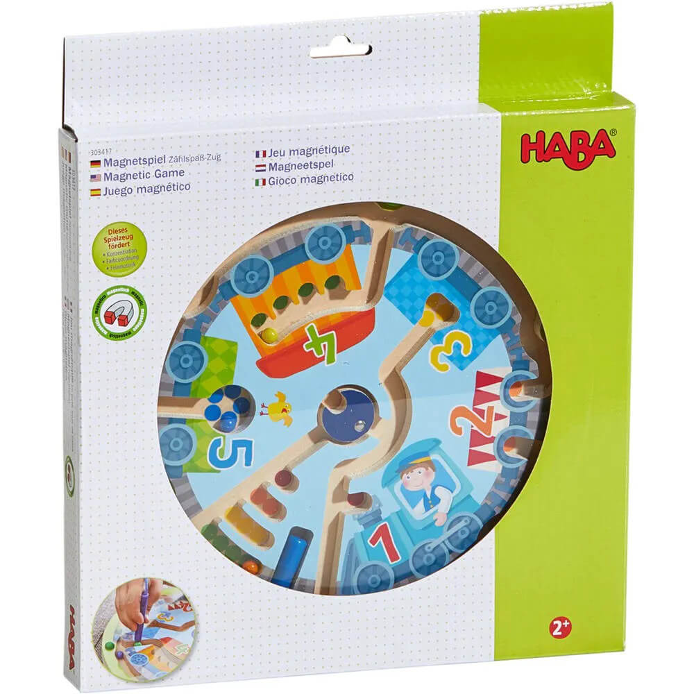HABA - Number play with Magnetic Game Neato number-train