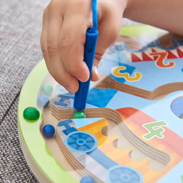 HABA - enhance the fine motor skill with Magnetic Game Neato number-train