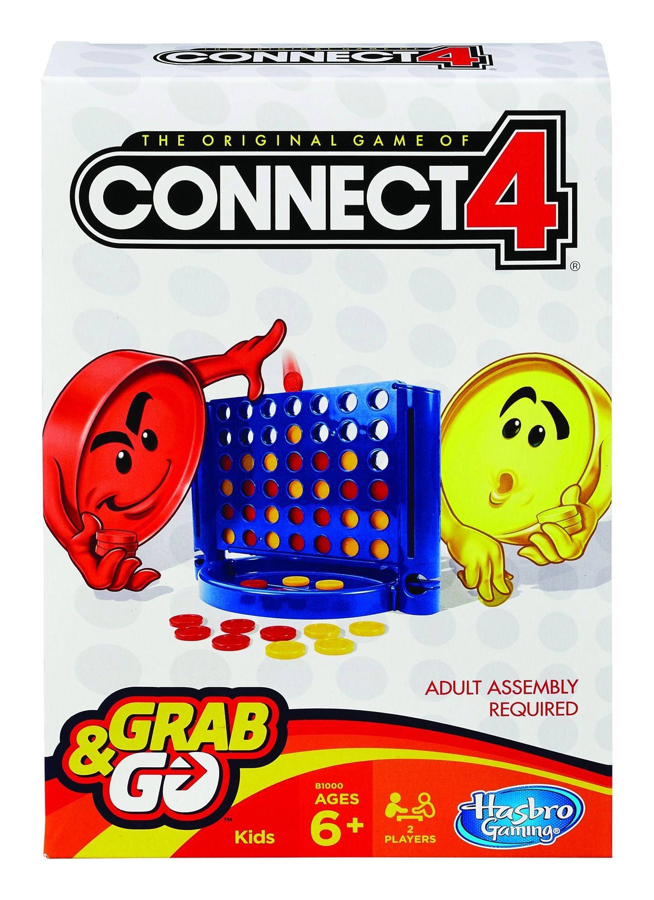 brainteasers for children - hasbro games - shop connect 4 grab and go at The Toy Room
