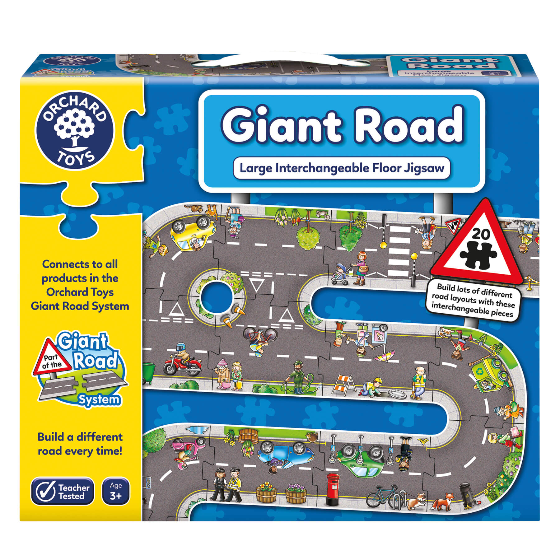 Product View - Giant Road Jigsaw puzzle - orchard toys