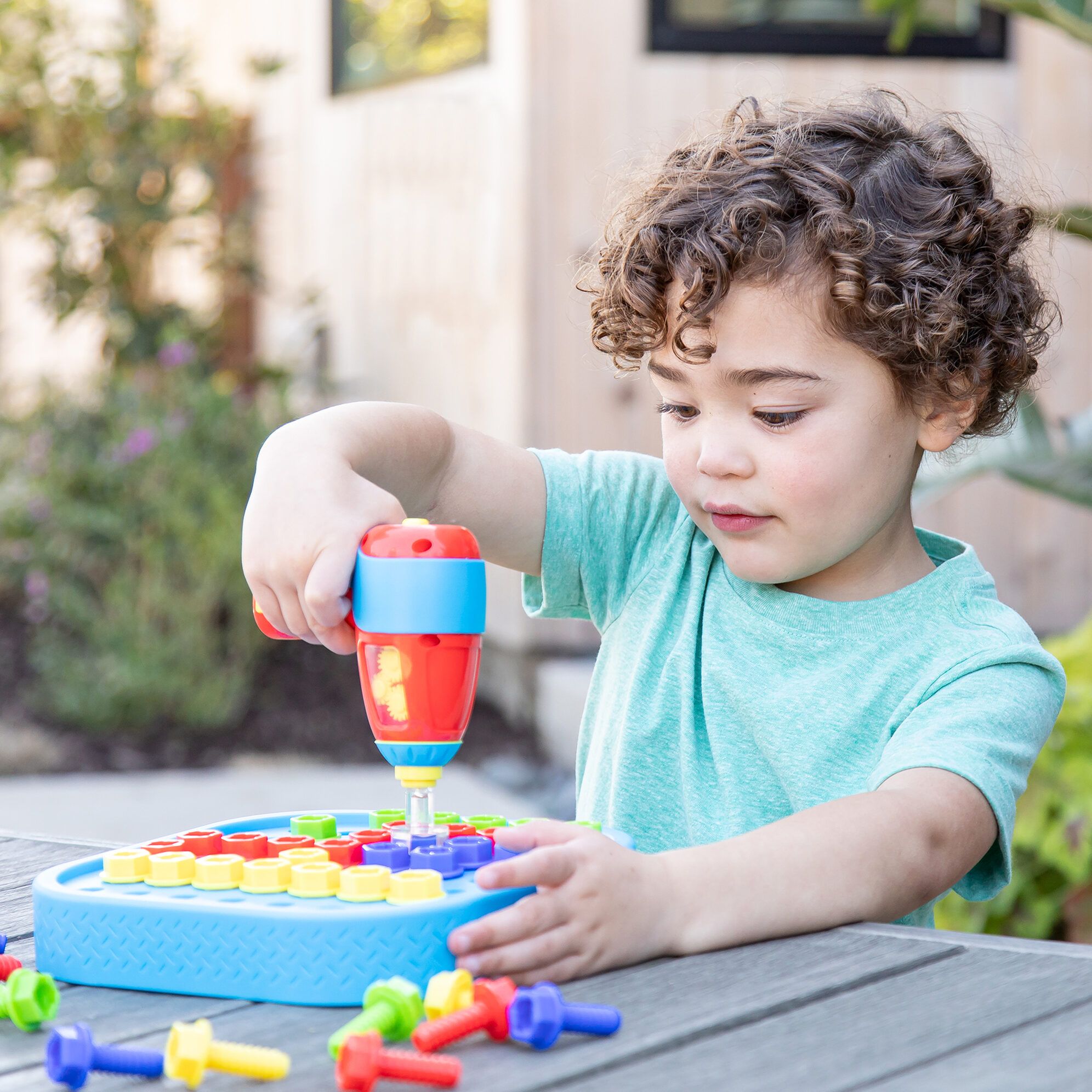 construction activity bolt it bucket - learning resources toys