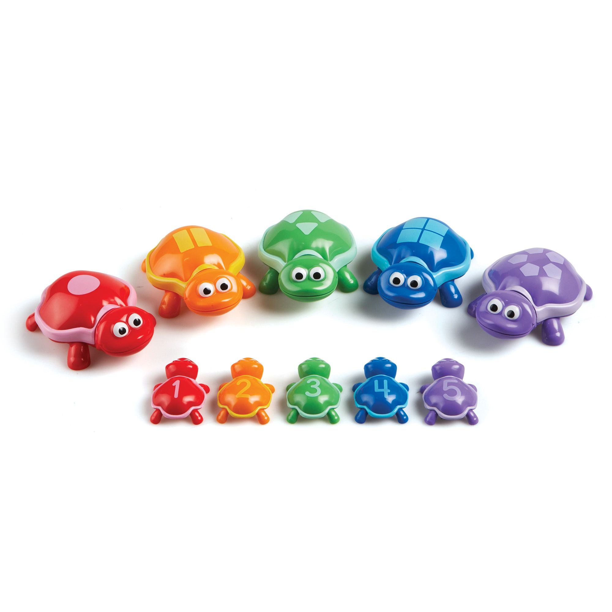 contents from the number turtles - learning resources toys