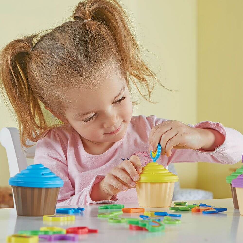 learning resources toys - ABC cupcakes - early language development toys