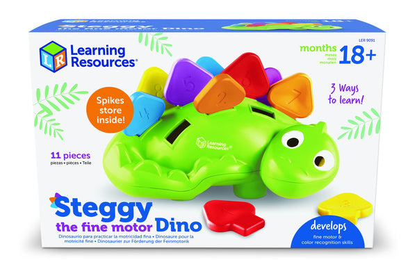 product view front - steggy dino -learning resources toys