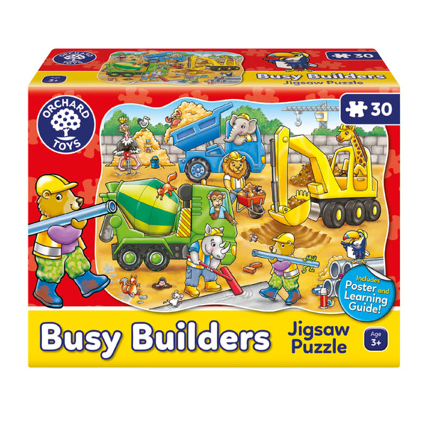 Product View - Busy Builders Jigsaw Puzzle