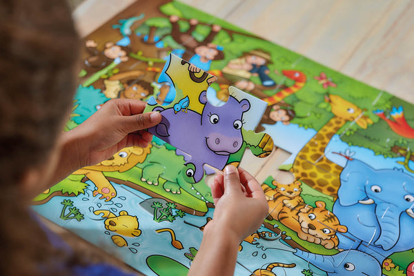 Puzzle Piece with Children