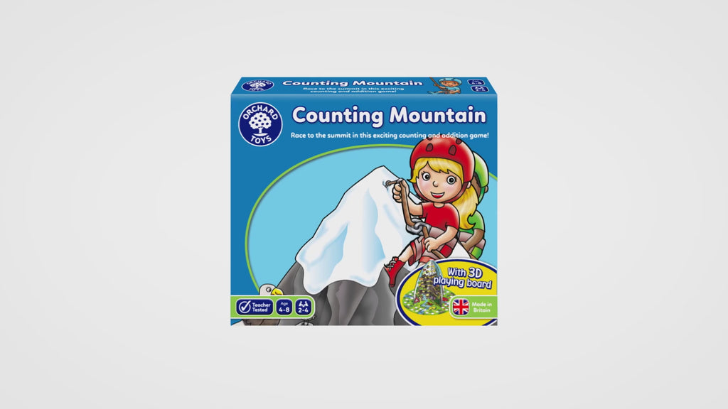 Counting mountain from orchard toys