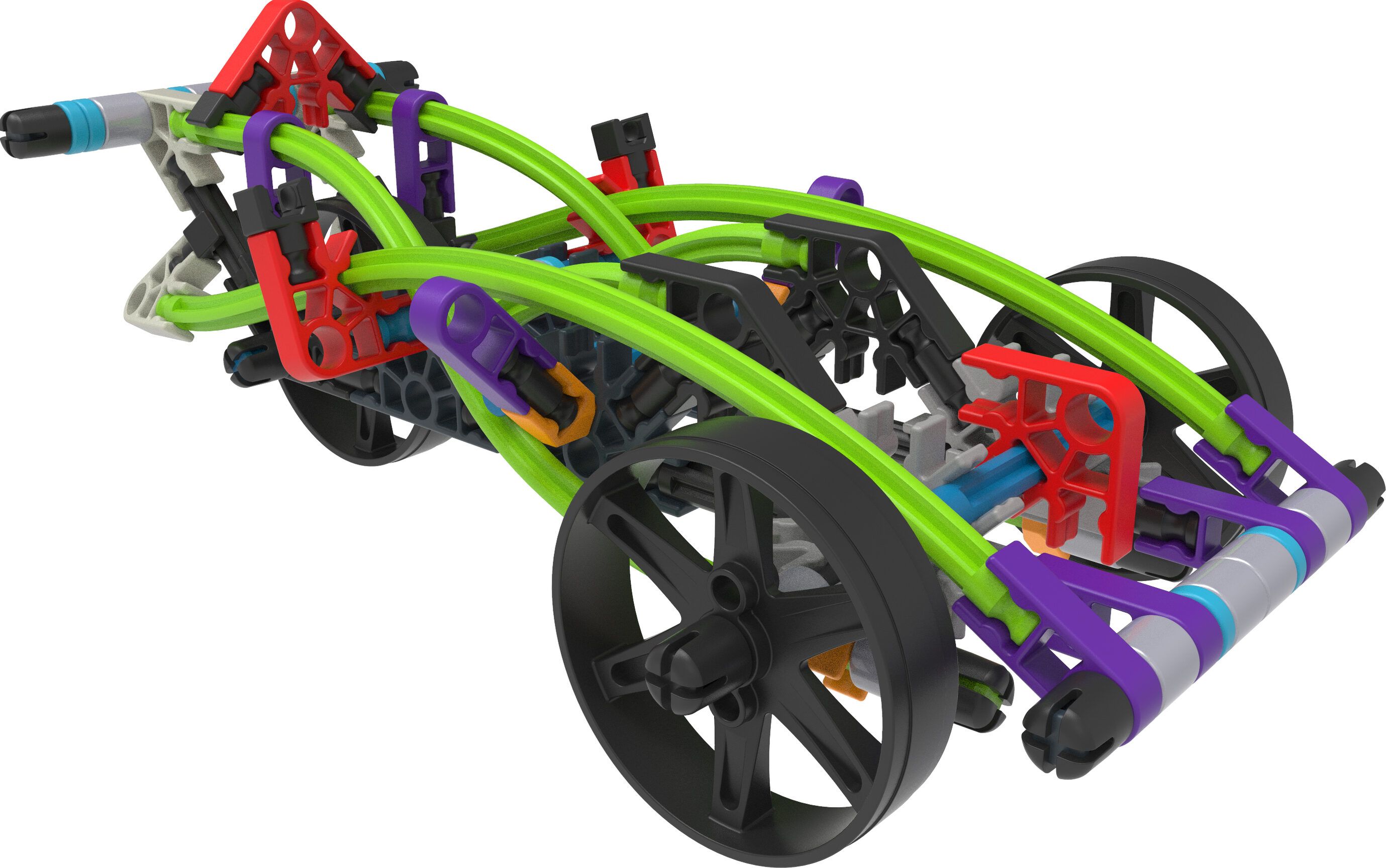 car built using knex rad rides