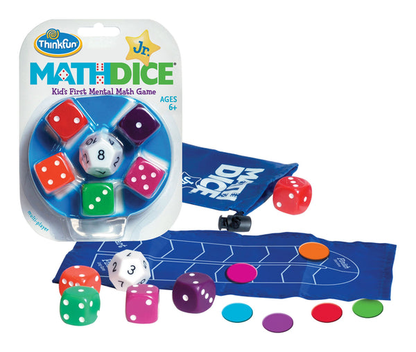 Think fun - Activity kits of Number play - Jr. Math dice game help to improve problem solving skills