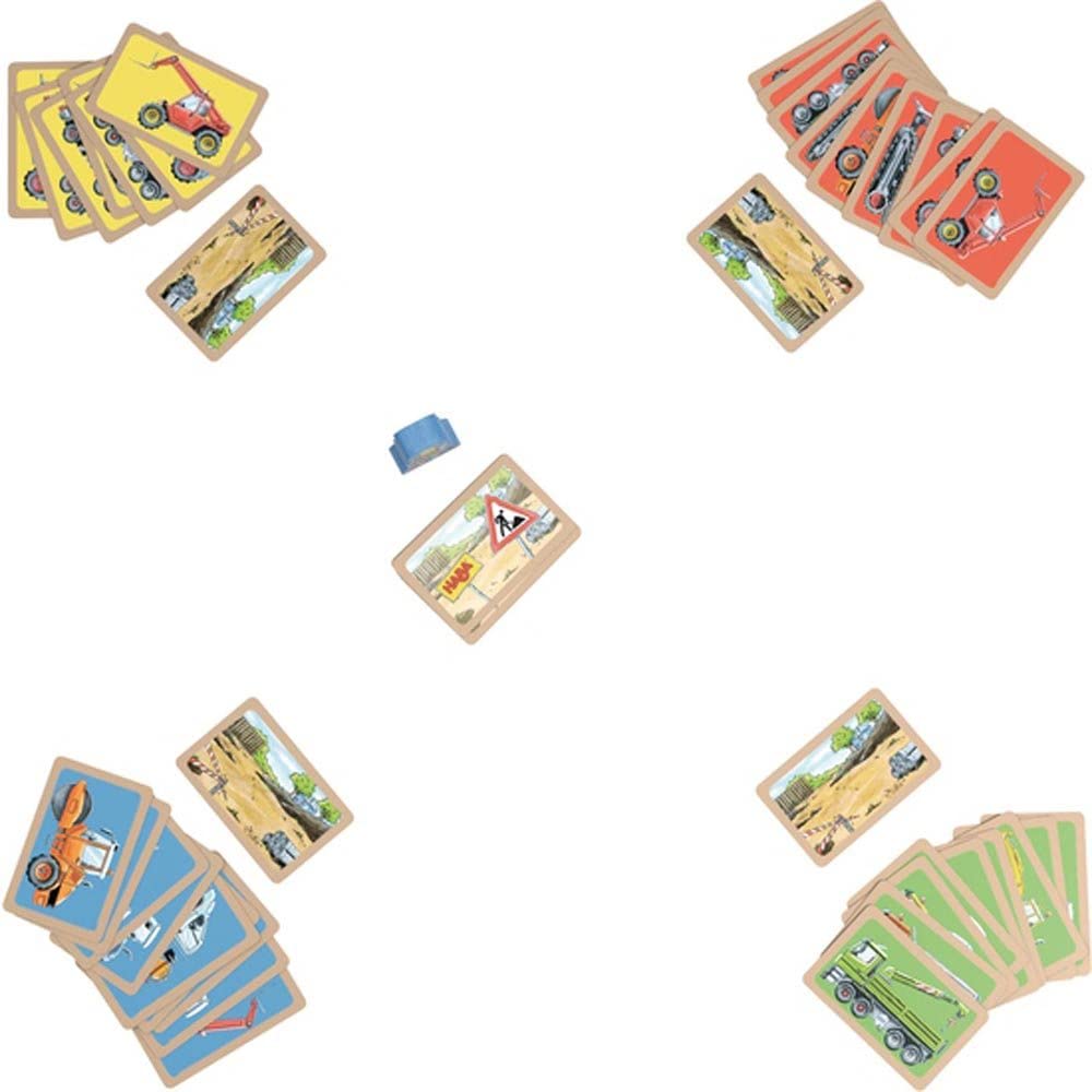 contents from Haba Caution game - wooden games - board games