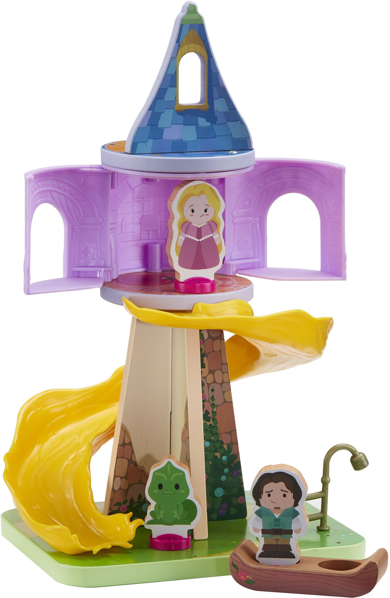 disney wooden toys tower set - rapunzel disney figure set - rapunzel's tower