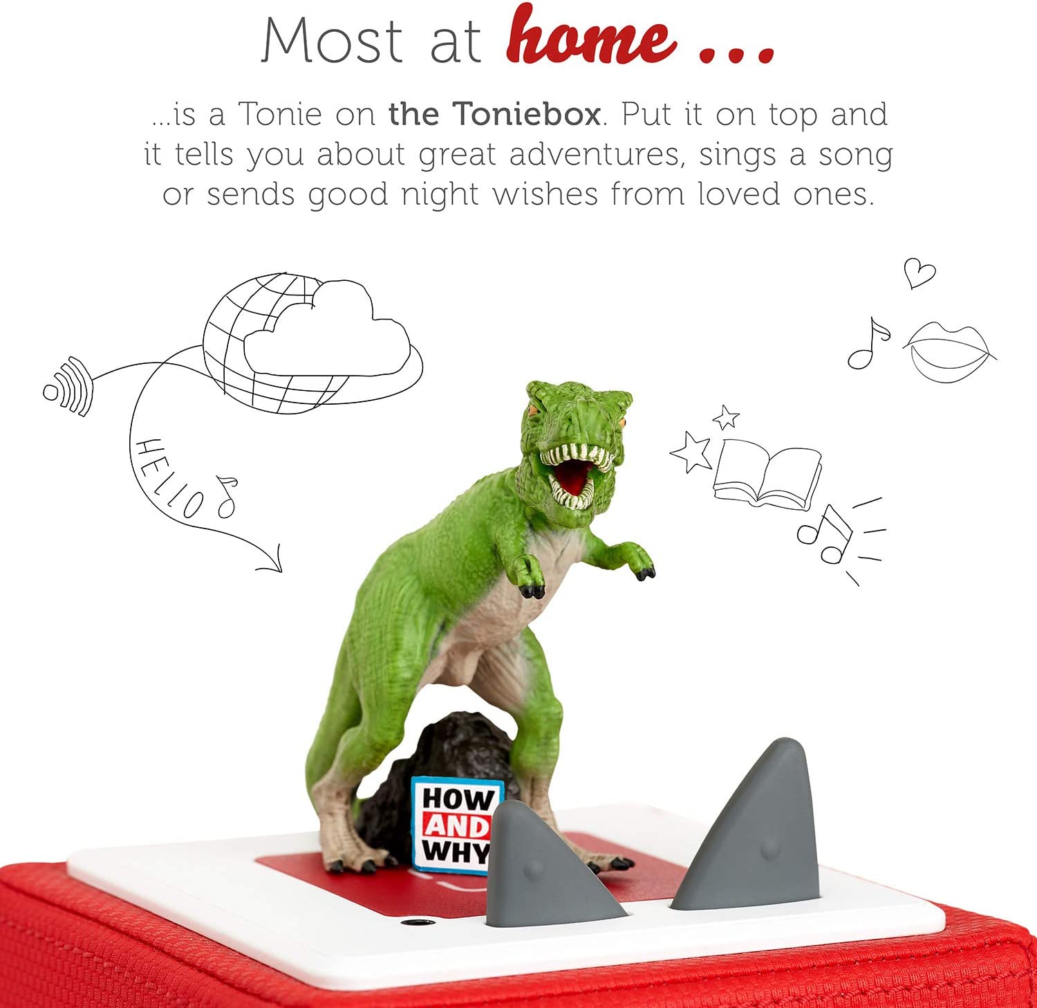 tonies characters - tonie audiobox- dinosaur tonie