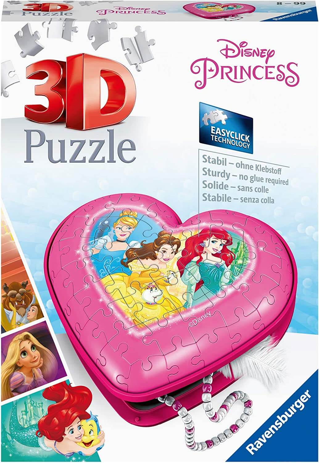 Packaging - disney 3D Puzzle - Disney Princess - ravensburger disney puzzle