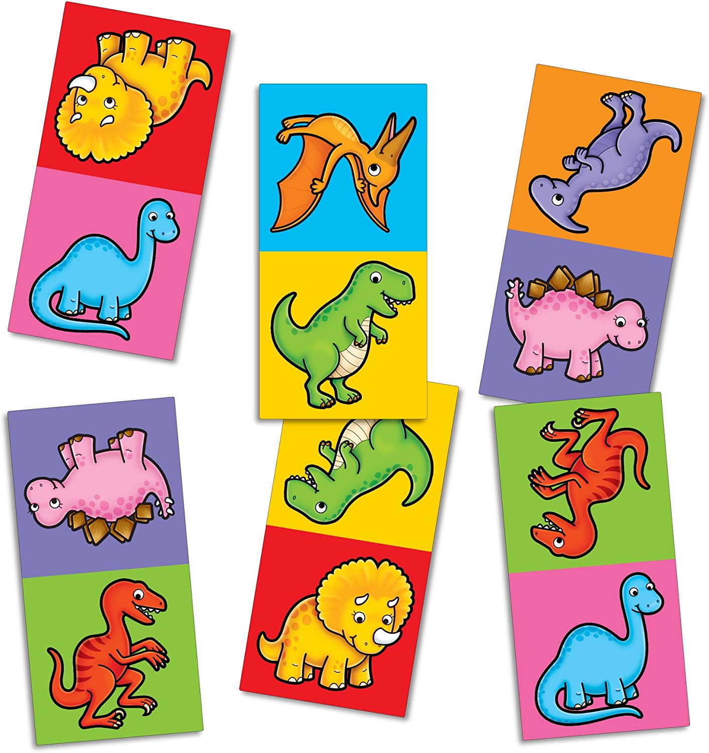 Dinosaur toys - mini games from Orchard toys