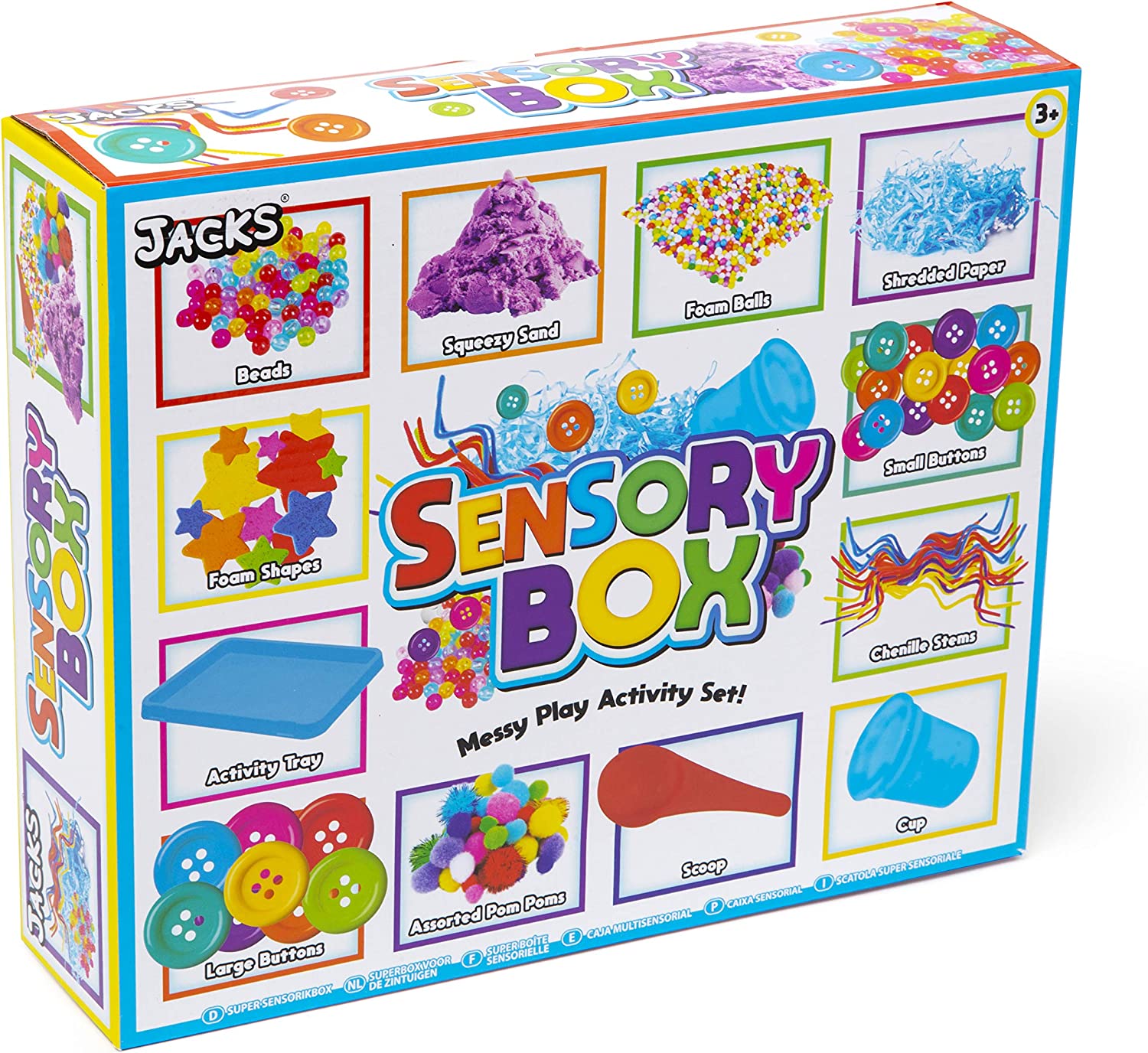 jacks sensory box activity set - sensory toys for babies