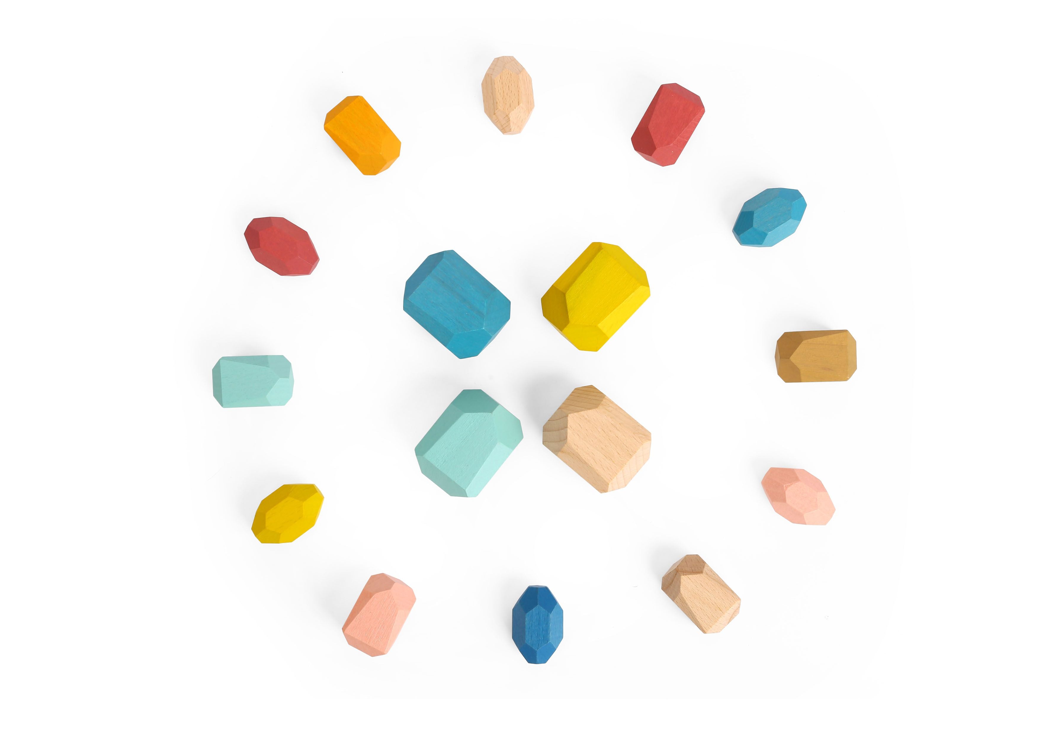 stacking stones arranged in circle