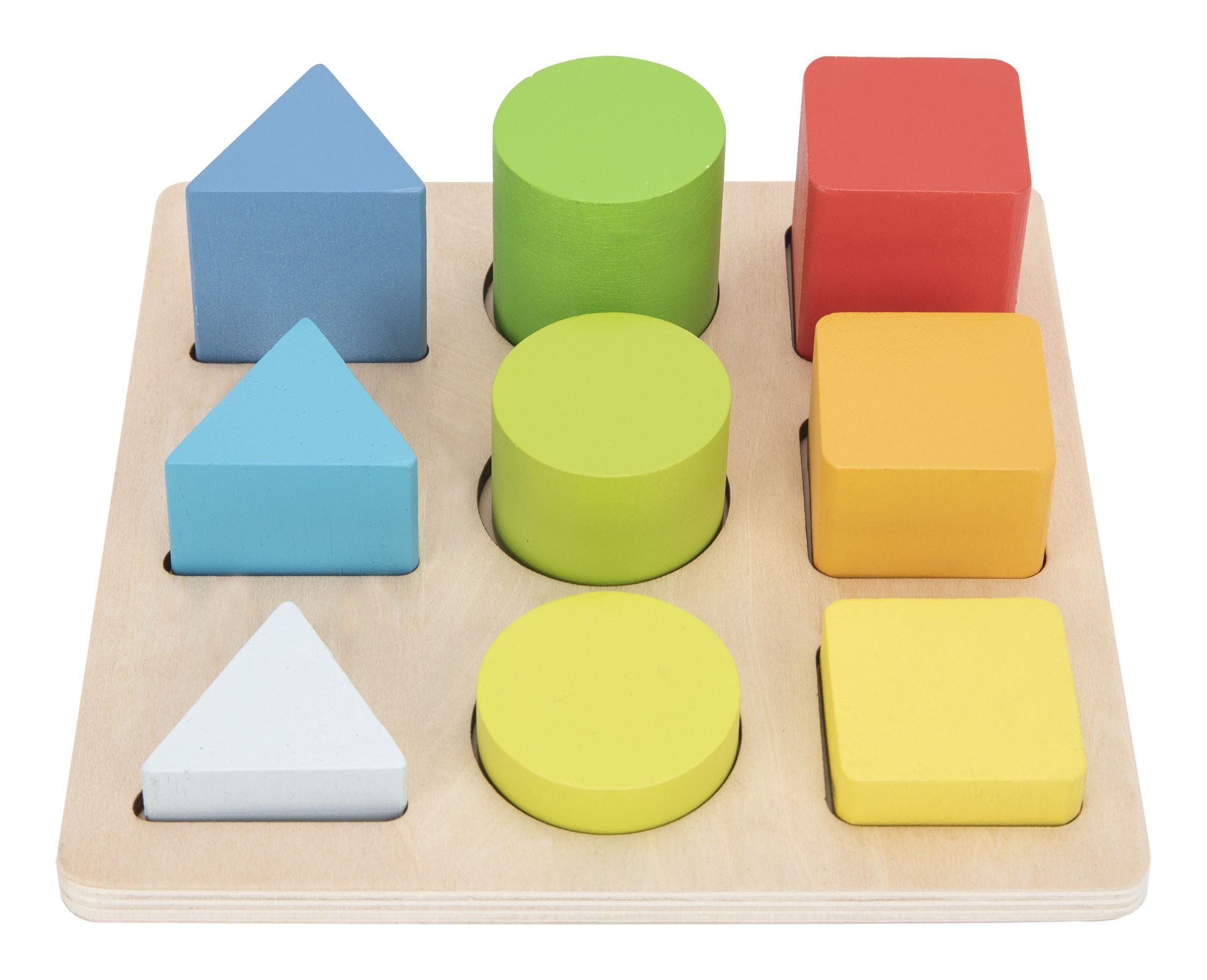 wooden color and shape sorter - wooden toys - shop tooky toys at the toy room