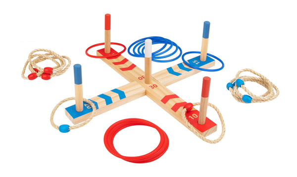 Wooden ring toss game - wooden playsets - Tooky Toys