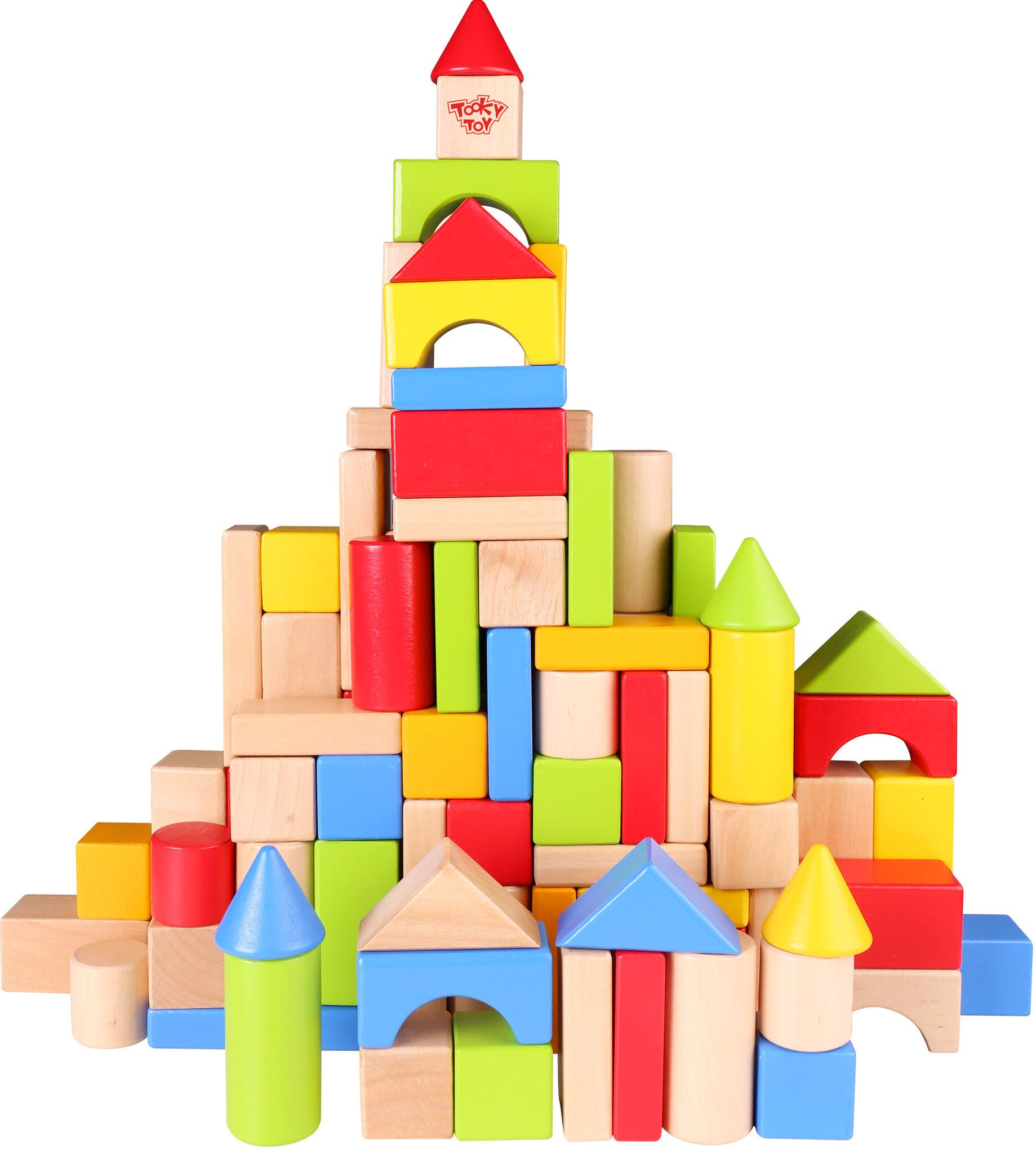wooden blocks for engineering skills in children - wooden construction blocks for children - shop wooden playsets tooky toys