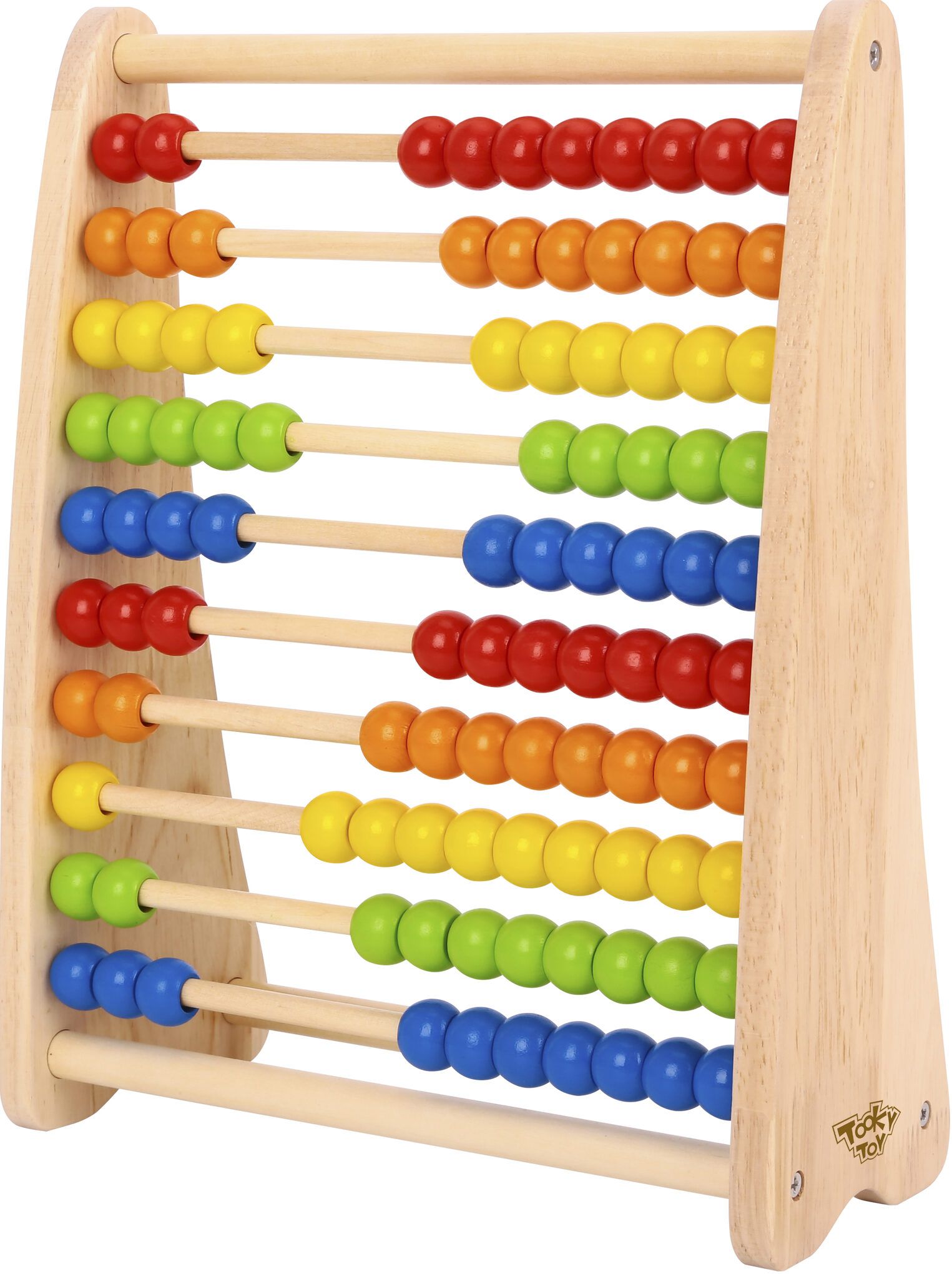 Wooden Beads abacus for children - wooden abacus for numeracy skills - shop wooden playsets from tooky toys