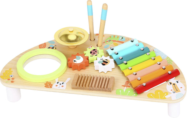 wooden multi function music centre - toys for music skills in children - shop wooden sets from tooky toys